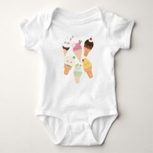Happy Ice Creams Romper