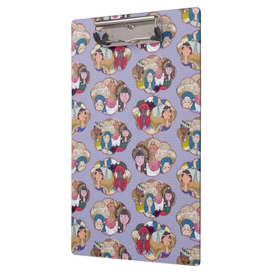 Happy Illustrated Clipboard Klembord (Links)