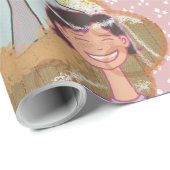 Happy Illustrated Gift Wrapping Paper Cadeaupapier (Rol Hoek)