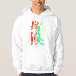 Happy in elk Hoesje Hoodie - Motivatie en positief