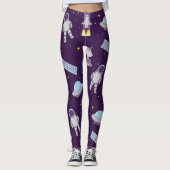 Happy in Space-Leggings Leggings (Voorkant)