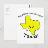 Happy in Texas Briefkaart (Voorkant / Achterkant)