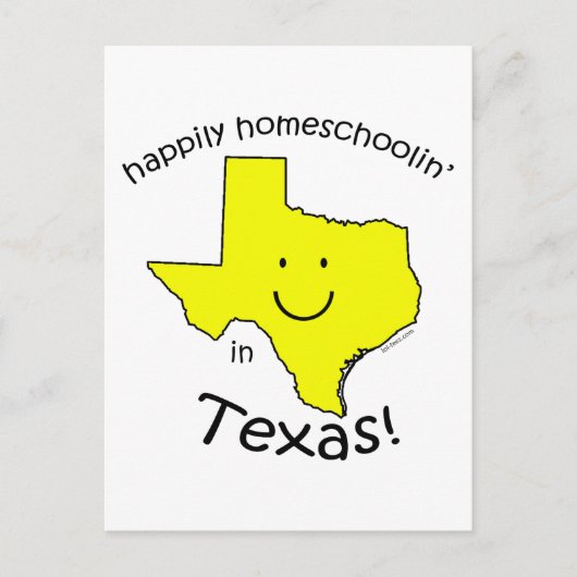 Happy in Texas Briefkaart (Voorkant)