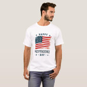 Happy Independence dag T-shirt (Voorkant volledig)