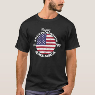 Happy Independence Day 4 juli 1776  Me T-shirt