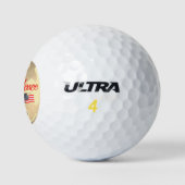 Happy Independence Day - 4 juli Gift Golfballen (Logo)