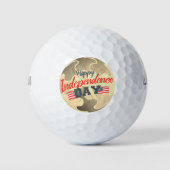 Happy Independence Day - 4 juli Gift Golfballen (Voorkant)