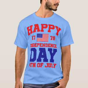 Happy Independence Day 4e juli in crisis T-shirt