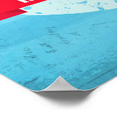 Happy Independence Day American Flag Illustration Poster (Hoek)