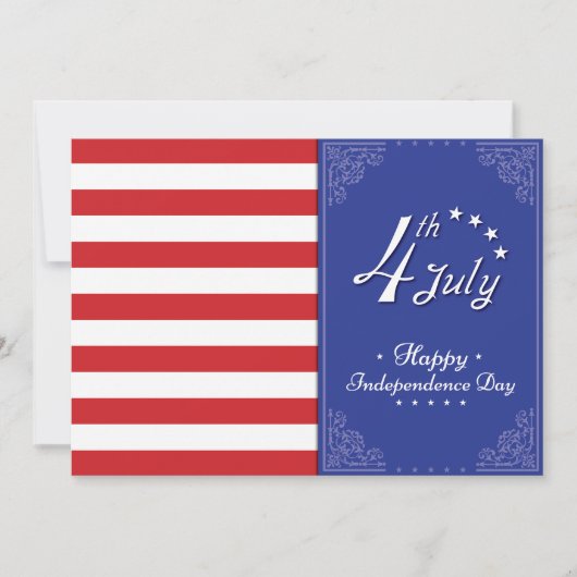 Happy Independence Day Amerika Feestdagenkaart (Voorkant)