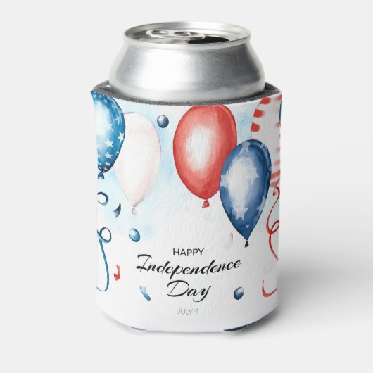 Happy Independence Day Blikjeskoeler (Blikje Achterkant)