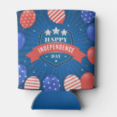 Happy Independence Day Blikjeskoeler (Achterkant)