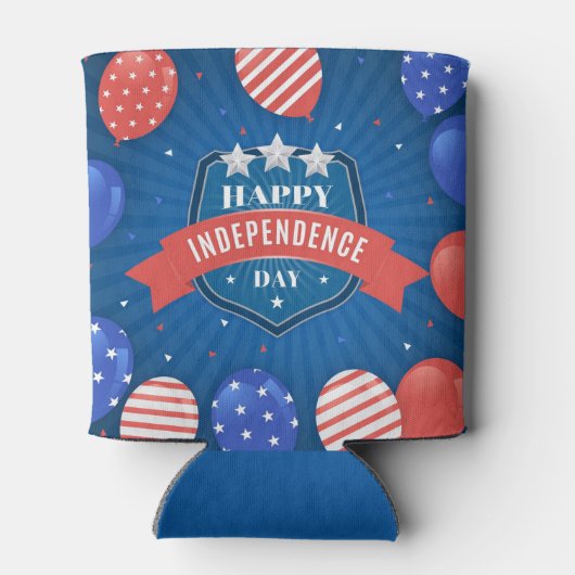 Happy Independence Day Blikjeskoeler (Achterkant)