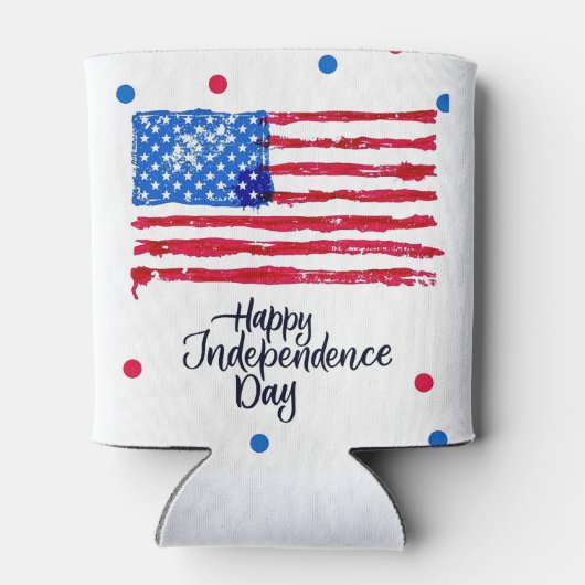 Happy Independence Day Blikjeskoeler (Achterkant)