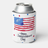 Happy Independence Day Blikjeskoeler (Blikje Achterkant)