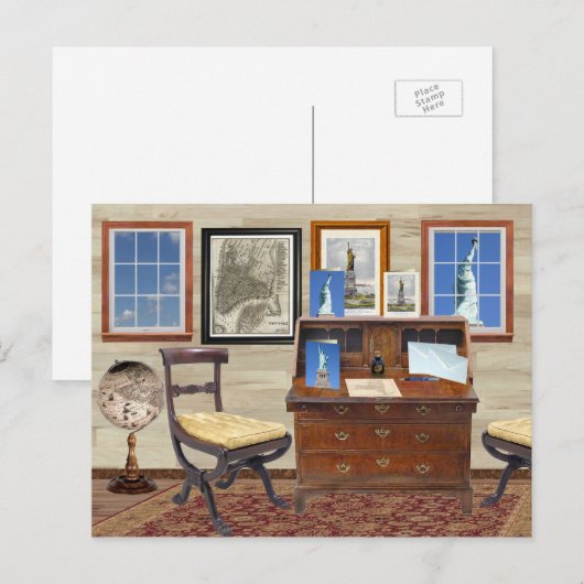 Happy Independence Day Briefkaart (Voorkant / Achterkant)