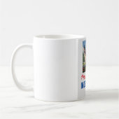 Happy Independence Day, de vlag van het Witte Huis Koffiemok (Links)