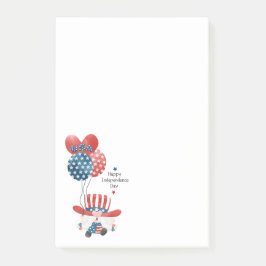 Happy Independence Day Gnome Post-it® Notes