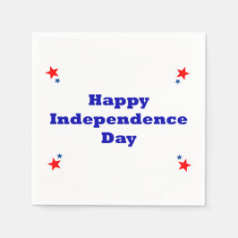 Happy Independence Day Napkins Servet