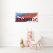 Happy Independence Day op 4 juli Spandoek (Insitu)
