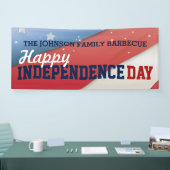 Happy Independence Day op 4 juli Spandoek (Beurs)