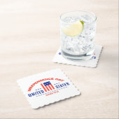 Happy Independence Day Paper-Onderzetter Kartonnen Onderzetters (Insitu)