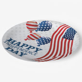Happy Independence Day Papieren Bordje (Gekanteld)