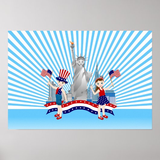 Happy Independence Day Poster (Voorkant)