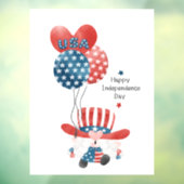 Happy Independence Day Raamsticker (Vel 3)