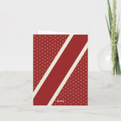 Happy Independence Day Rood Feestdagen Kaart (Achterkant)