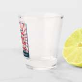 Happy Independence Day Shot Glas (Rechts)