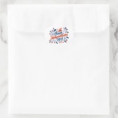 Happy Independence Day sticker (Tas)