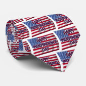 Happy Independence Day Stropdas (Opgerold)