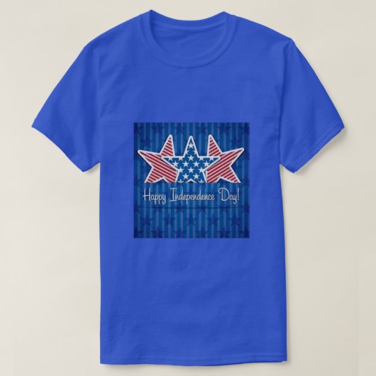 Happy Independence Day T-shirt (Design voorkant)