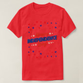 Happy Independence Day T-shirt (Design voorkant)