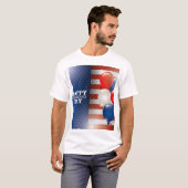 Happy Independence Day T-Shirt Design (Voorkant volledig)