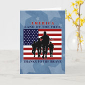 Happy Independence Day Wenskaart Kaart (Gele Bloem)