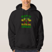 Happy Independence Jamaica 2022 Celebration Jamaic Hoodie (Voorkant)