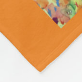 Happy Inspirerend Custom Fleece Throw Blanket Deken (Hoek)