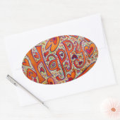 Happy Inspirerend Word Art Sticker Decals (Envelop)