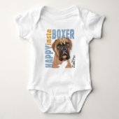 Happy Insta Boxer - Zani Mo Hond Romper (Voorkant)
