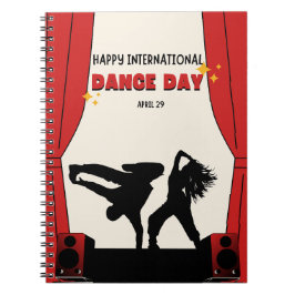 Happy International Dance Day | Werelddansdag Notitieboek