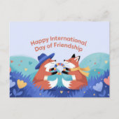 Happy International Day of Friendship Postcard Briefkaart (Voorkant)