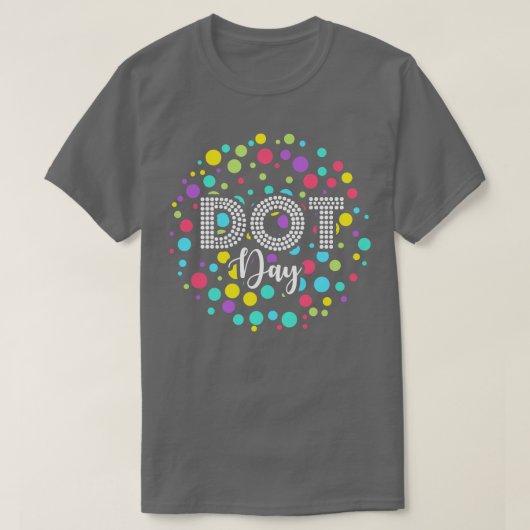 Happy International Dot Day 2022 15th Po T-shirt (Design voorkant)