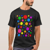 Happy International Dot Day Kleurrijke Stippen Man T-shirt (Voorkant)
