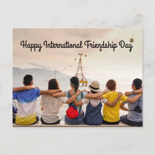 Happy International Friendship Day Briefkaart (Voorkant)