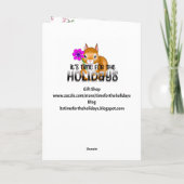 Happy International Haiku Day! April 17th Kaart (Achterkant)