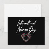 Happy International Nurses Day - 12 mei 2021 Briefkaart (Voorkant / Achterkant)