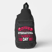 Happy International Nurses Day Sling Bag (Voorkant)