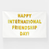 Happy International Spandoek (Horizontaal)